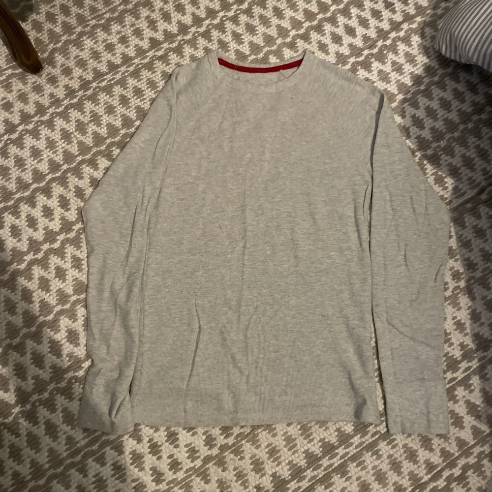 Urban Pipeline Light Gray Crewneck Thermal